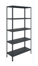 Стеллаж MS Standart 1850х700х400х4 Black